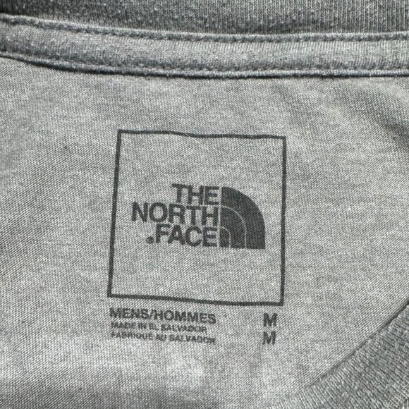 The North Face T-Shirt Gray Size Medium - Picture 3 of 7